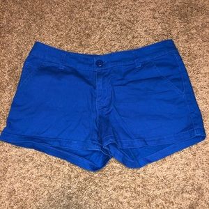 Navy blue shorts